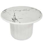 Diivanilaud EASY &Oslash; 80 cm, valge