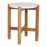 Aialaud TERRACINA &oslash;37x46 cm, looduslik/valge