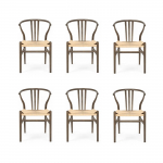 S&ouml;&ouml;gitool NIKOLINE 6tk, suitsutatud tamm