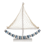 Dekoratiivne kuju BOATH 45x7x45 cm, mitmev&auml;rviline