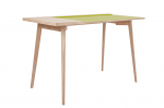 Kirjutuslaud AVERY II 120x60 cm, naturaalne/roheline