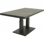 Aialaud MURCIA reguleeritav 140x85cm, must