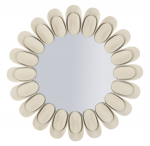 Peegel DUNE DOUBLE &Oslash;85 cm (sisepeegli suurus &Oslash;50 cm), kreem