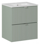 Komplekt DANCE 50 cm koos kraanikausiga, pilliroo roheline