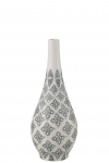 Vaas KOUSA PEAR, sinine/valge