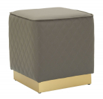 Tumba SHARON 35x35x38 cm, hall/kuldne