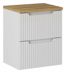 M&ouml;&ouml;blikomplekt NOVA WHITE 50 cm, Evoke tamm/valge
