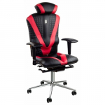 Kontoritool Kulik System Victory Mech, must/punane