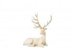 Dekoratsioon DEER lamav, beež/kuldne