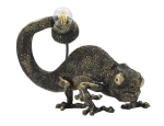 Laualamp LIZARD 37,5x16,5x22 cm, must/kuldne