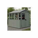 Aiakuur kasvuhoonega POTTING SHED 6&times;8, roheline
