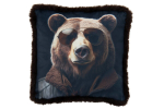 Dekoratiivpadi BEAR prillides, tumepruun