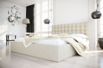 Pesukastiga voodi LOFT 180x200, beež