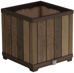 Lillekast DECO 45,5x45,5x45,5 cm, walnut