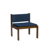 Lounge tool HAUS, pruun/tumesinine