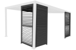 Lamellpaneel pergolale SCHATLER MODERN ALU, tumehall