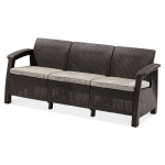 Aiadiivan CORFU LOVE SEAT MAX 3-kohaline, pruun