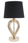 Laualamp MAXT &Oslash; 24&times;44 cm, kuldne/must