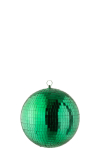 Peegelpall DISCO BALL 25cm, smaragdroheline