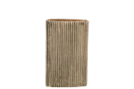 Vaas RIBBED suur, kuldne