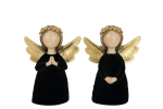 Dekoratsioon ANGEL suur 2 tk komplektis, must
