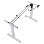 Reguleeritavad lauajalad CHRISTIAN, valge