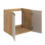 Valamukapp OCEAN BEIGE 60 cm, 2 ust, beež