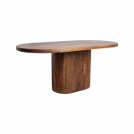 S&ouml;&ouml;gilaud BULLNOSE 180 cm ovaalne, pruun