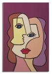 Maal FACE 60x90x3cm, mitmev&auml;rviline