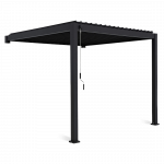 Pergola GUTROOF PREMIUM seinale 3x3m, antratsiit