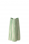 Vaas STRIPED v&auml;ike, valge/roheline