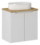 Komplekt NOVA WHITE 60 cm + kraanikauss, valge