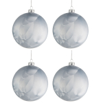 J&otilde;ulukuulid BAUBLE 10cm, j&auml;&auml;sinine