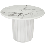 Diivanilaud EASY &uuml;mmargune &Oslash;60 cm, valge