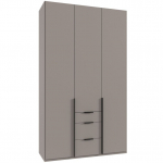 Riidekapp NEW YORK 3u3s H236, sahara/must