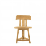 Baaritool CHAISE, naturaalne