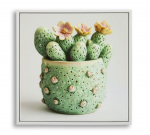 Maal CACTUS 40x40x2,8cm, mitmev&auml;rviline