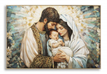 L&otilde;uend NATIVITY 122x82 cm lakitud raamiga