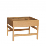 Diivanilaud GLITZ 60&times;60&times;45 cm, naturaalne