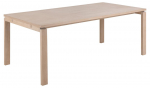 S&ouml;&ouml;gilaud LINLEY pikendatav 200x100x75 cm, valge