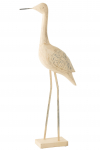Dekoratsioon BIRD XL mangovipuu/metall, looduslik