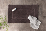 Vannitoavaip WILLIAM 60x90cm, pruunikas-hall