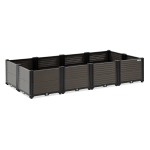Lillekast TERRA CUBE L 164x82x31cm, tumepruun
