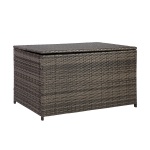 Padjakast WICKER 122x52x62cm, tumepruun