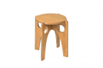 Taburet TWIST, naturaalne