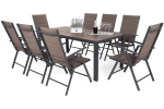 Aiam&ouml;&ouml;bli komplekt IBIZA 8-kohaline, hall/taupe