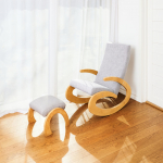 Kiiktool GEE jalatoega, tamm/hall