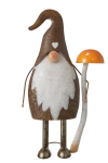 Dekoratiivkaunistus GNOME MUSHROOM suur, beež