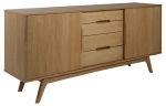 Kummut MARTE 180x44x84 cm, looduslik
