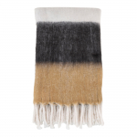 Pleed SINTRA 130x170 cm, must/valge/pruun